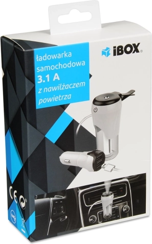Autopunjač USB 2.1A s aroma difuzorom iBOX CH-01