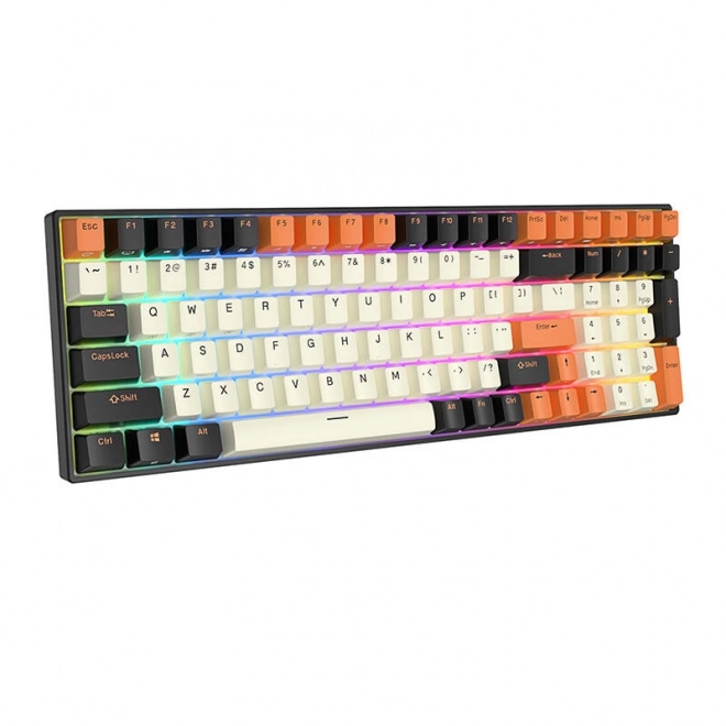 Mehanička tipkovnica Royal Kludge RK100 RGB smeđi prekidač