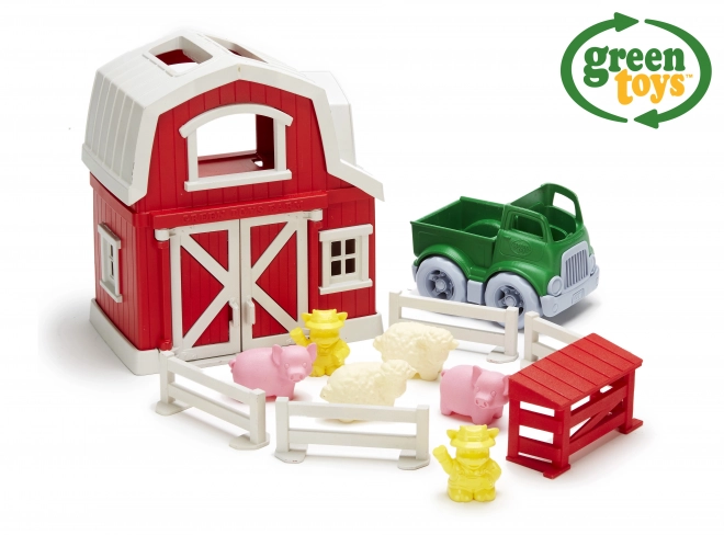 Farma sa stajom i životinjama GreenToys