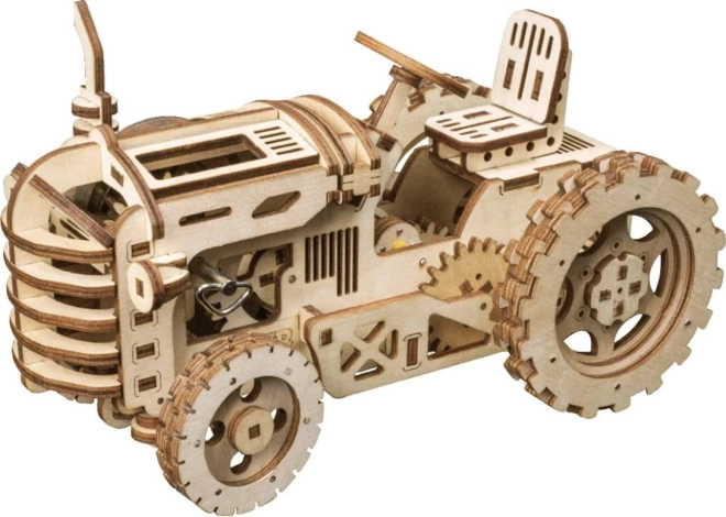 RoboTime 3D drvena mehanička slagalica Traktor