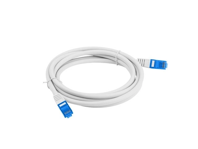 Patchcord kat. 6a S/FTP 20m sivi