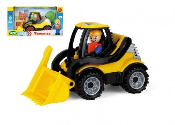 Auto Truckies utovarivač plast 20cm s figuricom u kutiji 24m+