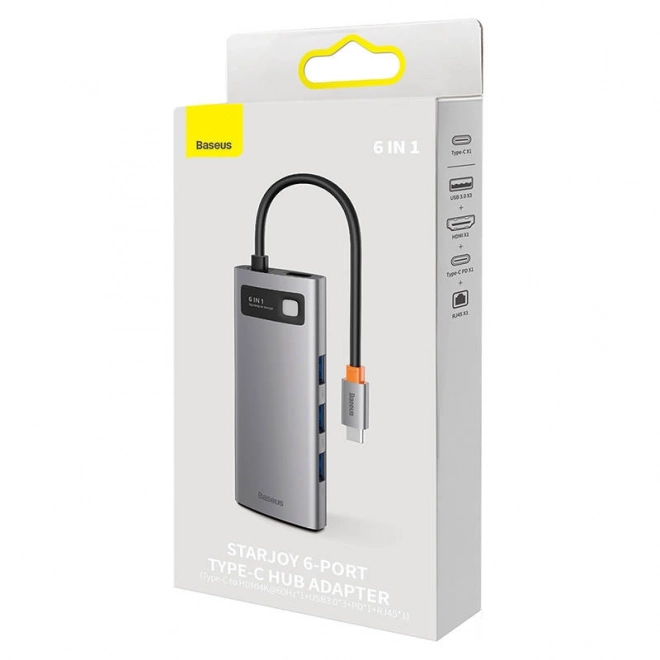 Baseus StarJoy 6u1 USB-C hub s više konektora