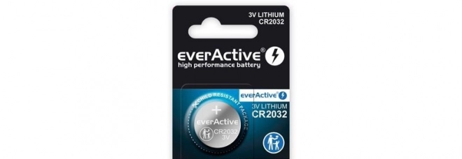 EverActive litijska baterija CR2032 blistr 1 kom