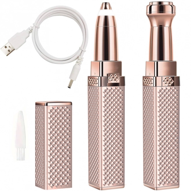 Ženski epilator za obrve i aparat za brijanje lica i bikini zone