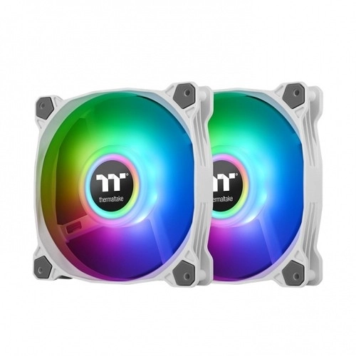 Ventilator Thermaltake Pure Duo 12 ARGB Sync Radiator Fan 2 Pack bijeli