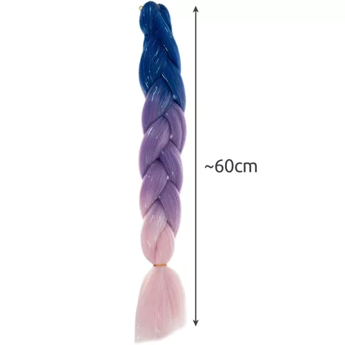 Sintetička kosa ombre pletenice Soulima 23577