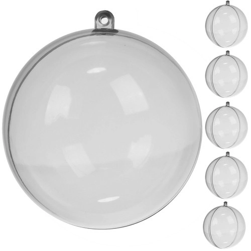 Prozirni ukrasi 10cm - set 5kom Ruhhy 22276