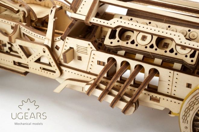 Ugears 3D puzzle - U9 Grand Prix auto 348 dijelova