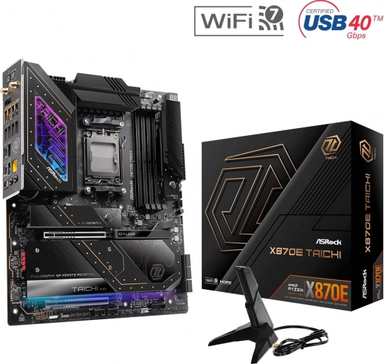 Matična ploča ASRock Taichi X870E (AM5, DDR5, M.2, E-ATX)