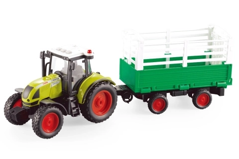 Traktor s prikolicom na baterije
