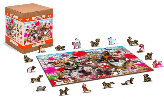 Drvene puzzle Vrijeme za zabavu 600 komada