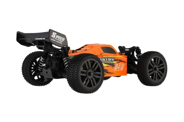 Automobil RC Buggy Bonzai Jubatus terenski 30cm plast 2,4GHz na baterije + 2x dodatni paket u kutiji 40x14x21 – Narančasta