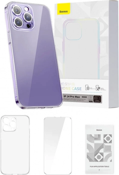 Zaštitna maskica Baseus Crystal Clear za iPhone 14 Pro Max prozirna