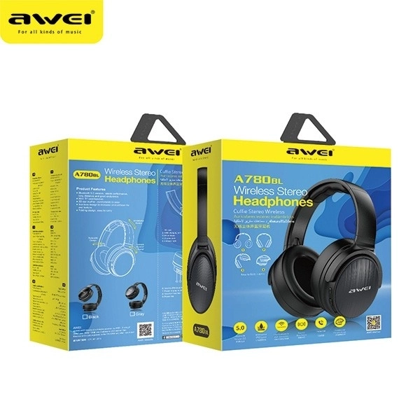 Bežične Bluetooth slušalice crne