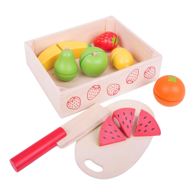 Bigjigs Toys Voće za rezanje u kutiji