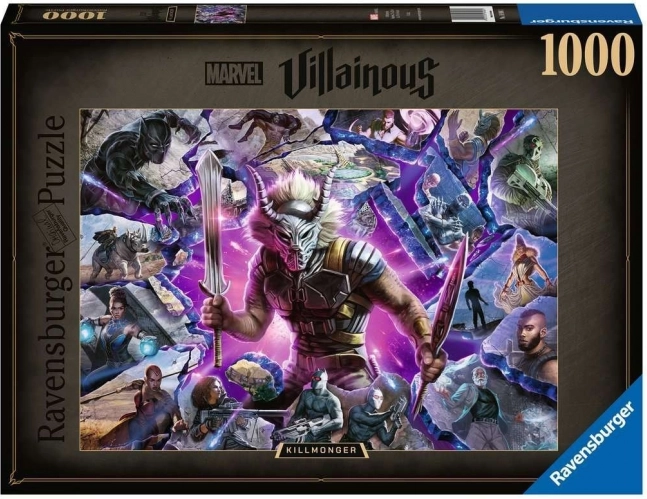 Puzzle Ravensburger Villainous: Killmonger 1000 dijelova