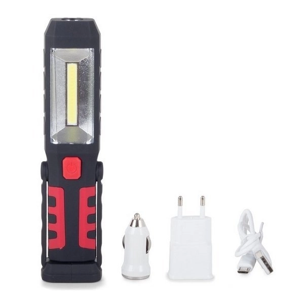 Radiona lampa 3u1 LED COB punjiva