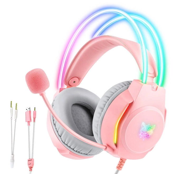 Gaming slušalice ONIKUMA X26 Pink