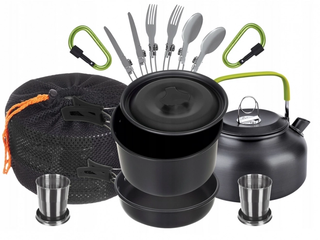 Set kampačkog posuđa 18u1