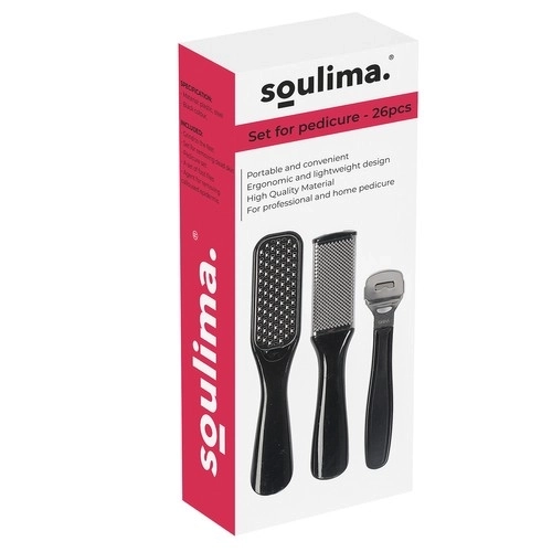 Set za pedikuru - 26 kom. - Soulima 21447