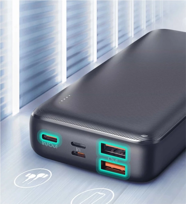 Powerbank Aukey, 20000mAh, brzo punjenje