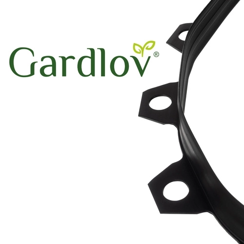 Vrtni rubni kamen 4 cm x 10 m Gardlov crni