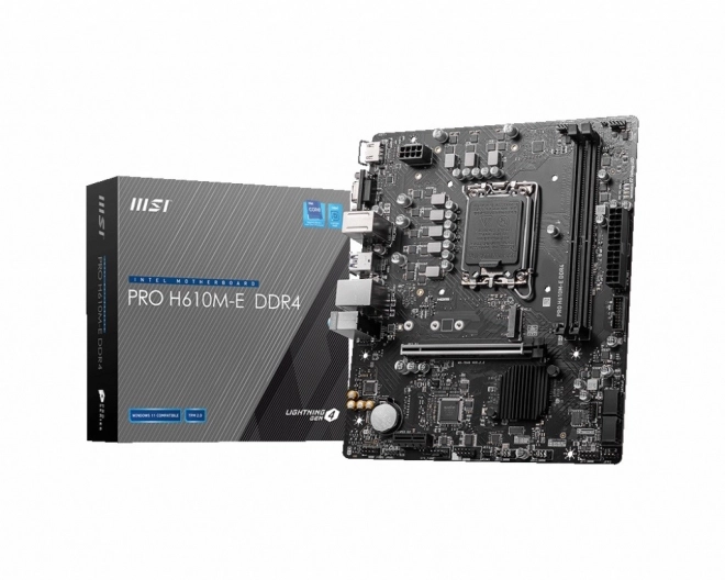 Matična ploča PRO H610M-E s1700 DDR4 HDMI M.2 mATX