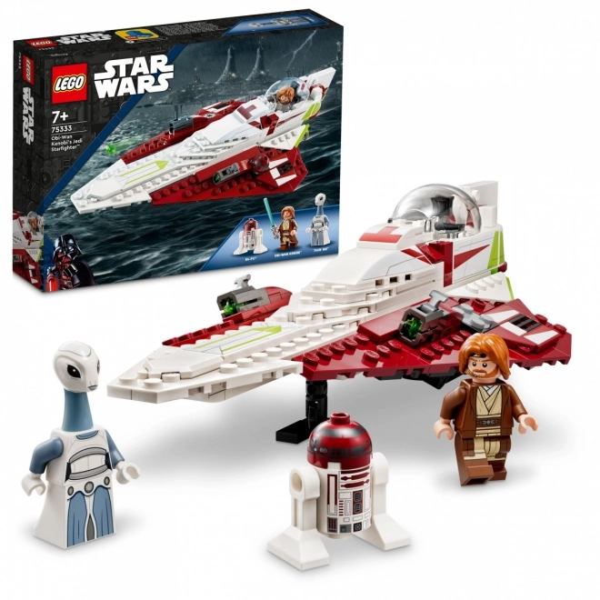 Konstrukcija LEGO Star Wars Obi-Wan Kenobi Jedi Zvjezdani lovac