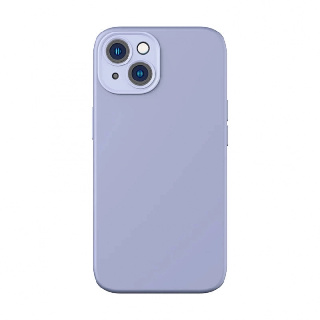 Kućište Baseus tekući silika gel za iPhone 14 Plus lavanda