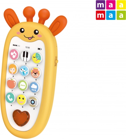 Dječji telefon žirafa s efektima 13,5 cm