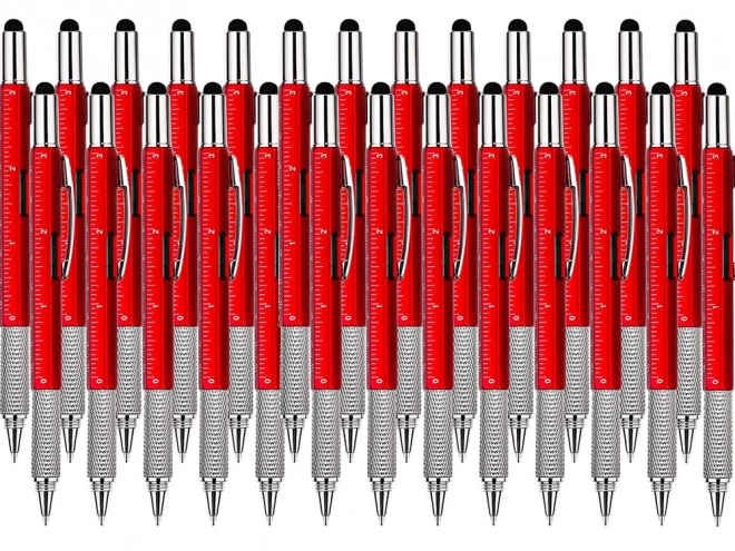 Multifunkcionalna olovka multitool 6u1 s libelom