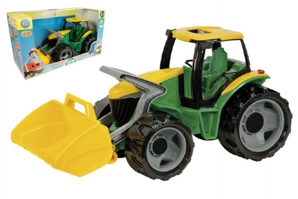 Dječji traktor s lopatom Zeleno-Žuti