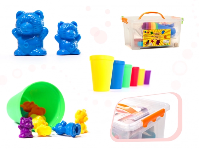 Obrazovni medvjedići Montessori - 116 dijelova