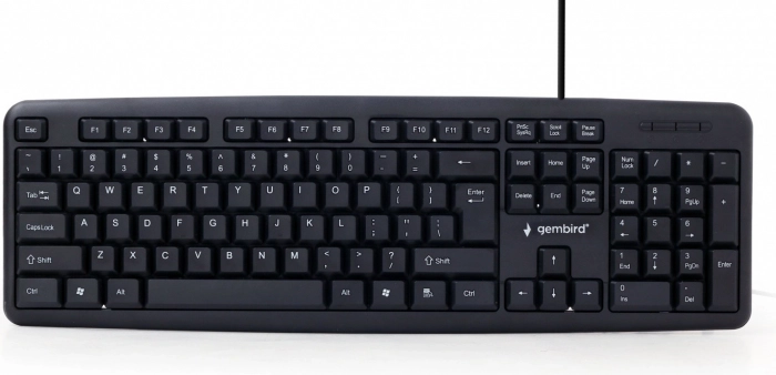 standardna USB tipkovnica crna