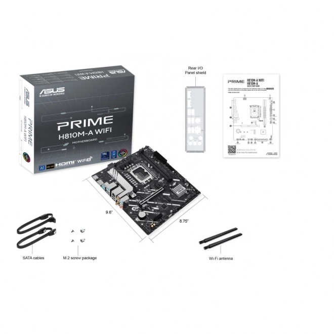 Matična ploča ASUS PRIME H810M-A WiFi mATX s USB-C i DDR5