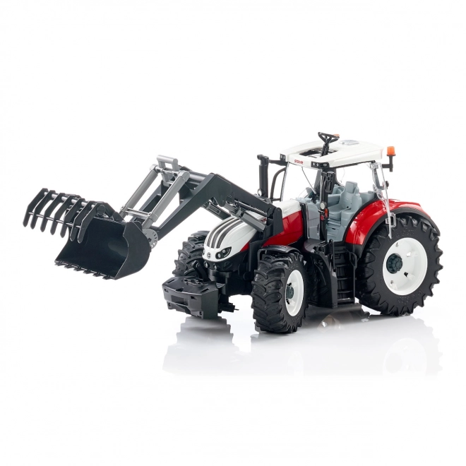 Bruder traktor Steyr Terrus CVT s prednjim utovarivačem