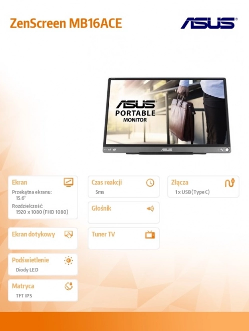 Prijenosni monitor ASUS 15.6 inča