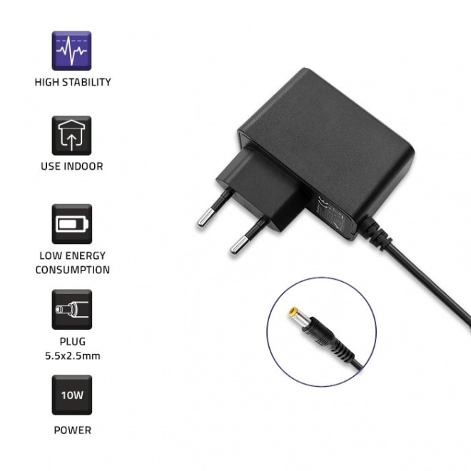 Qoltec napajanja adapter 10W 5V 2A