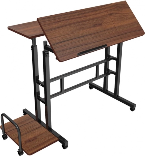 Podešavanje visine 67–115 cm za rad sjedeći i stojeći