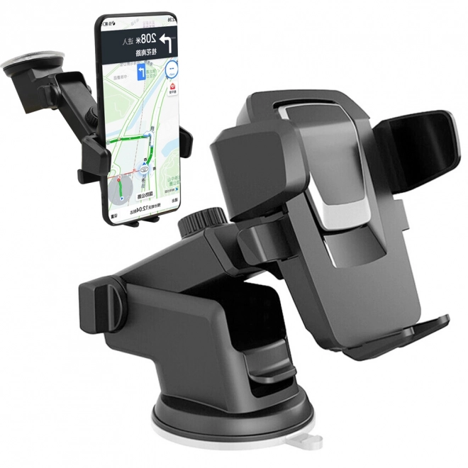 Držač za auto za mobitel s vakuumskom čašom za vjetrobransko staklo