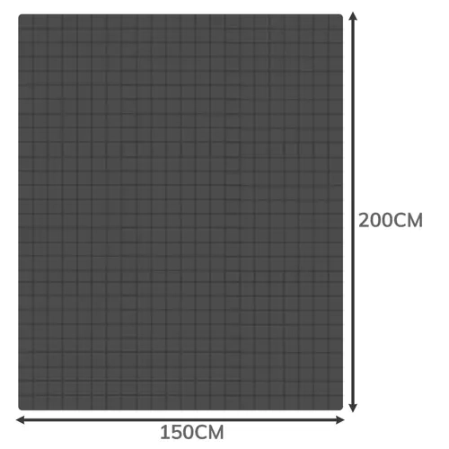 Terapijska deka 200x150cm 6kg Ruhhy 19533