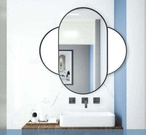 Izdržljiv crni aluminijski okvir