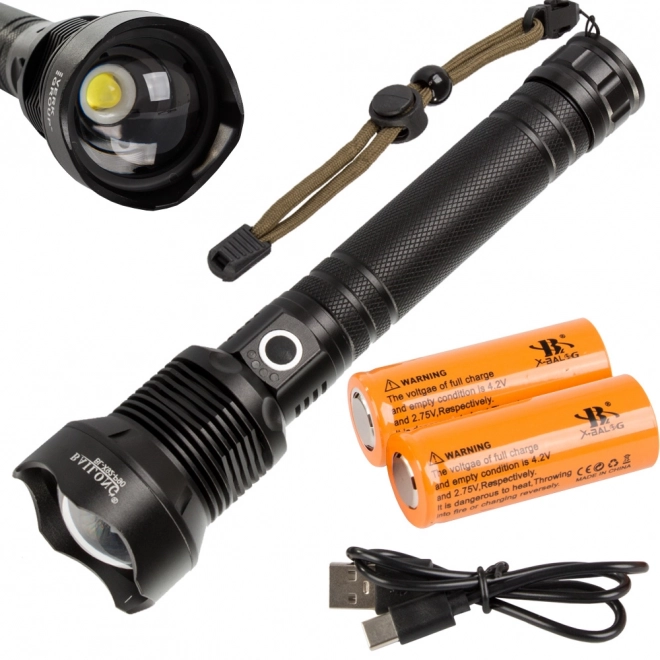 Vojna taktička svjetiljka s Cree LED XHP90 Zoom Balong