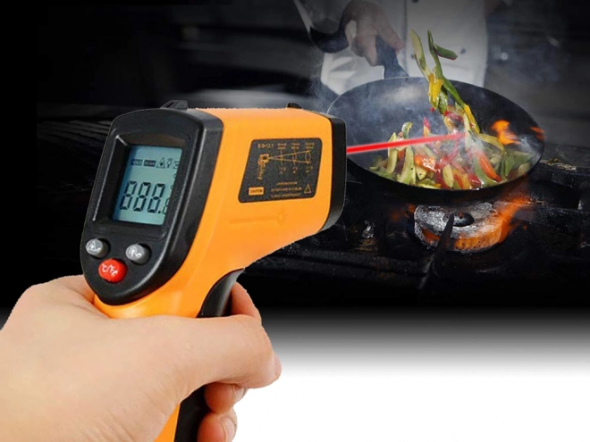 Bezkontaktni laserski termometar -50 +380°c