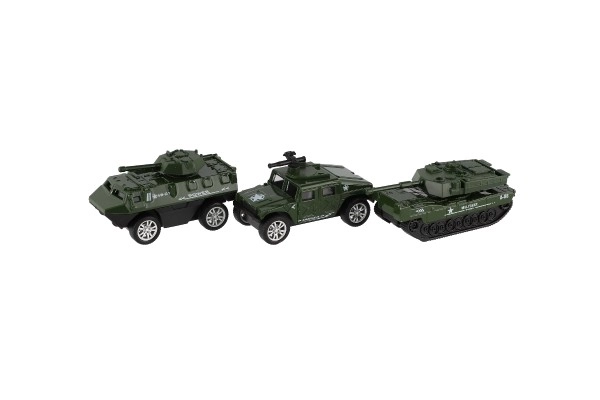 Set vojnih automobila na povlačenje