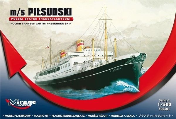 Model broda m/s Piłsudski