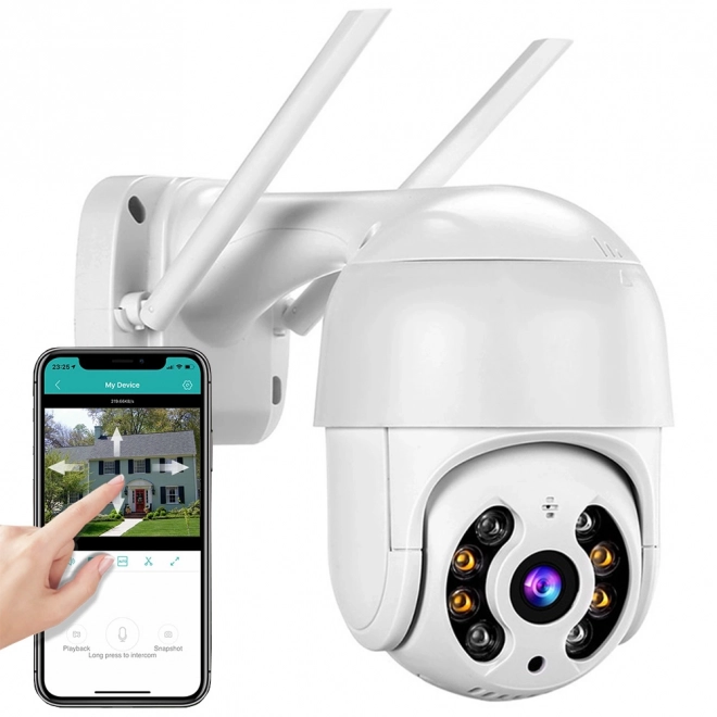 Vanjska pametna WiFi kamera Full HD s optičkim zoomom