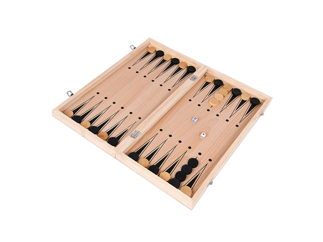 Trik-trak (backgammon) u elegantnom drvu