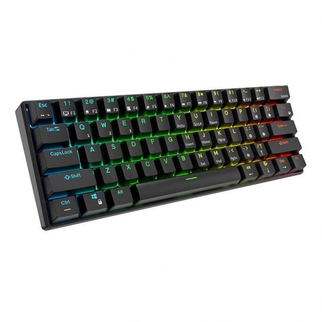 Mehanička tipkovnica Royal Kludge RK61 RGB s crvenim prekidačima